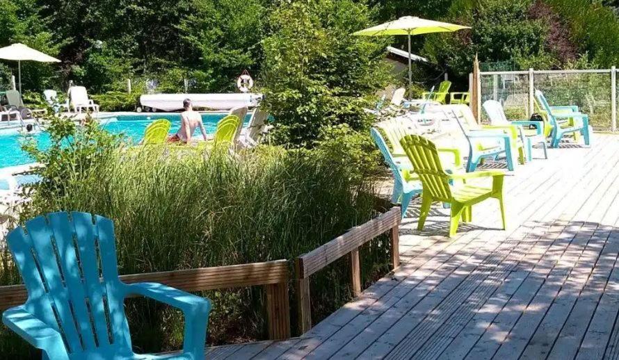 Camping Ushuaia Villages Au Bois Joli Andryes Esterno foto