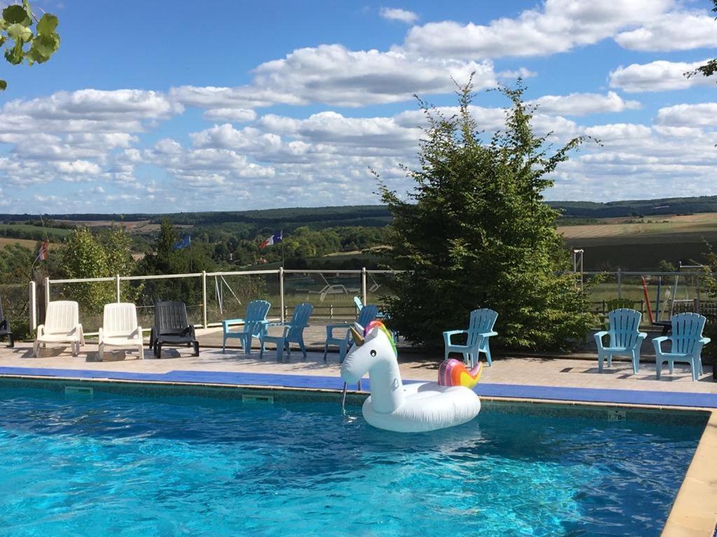 Camping Ushuaia Villages Au Bois Joli Andryes Esterno foto